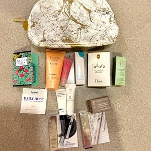 Make up and fragrance samples